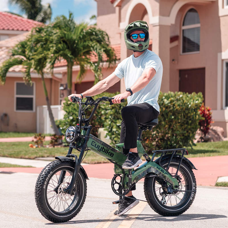 K6 Pro (K6F) Long Range Fat Tire Electric Bike