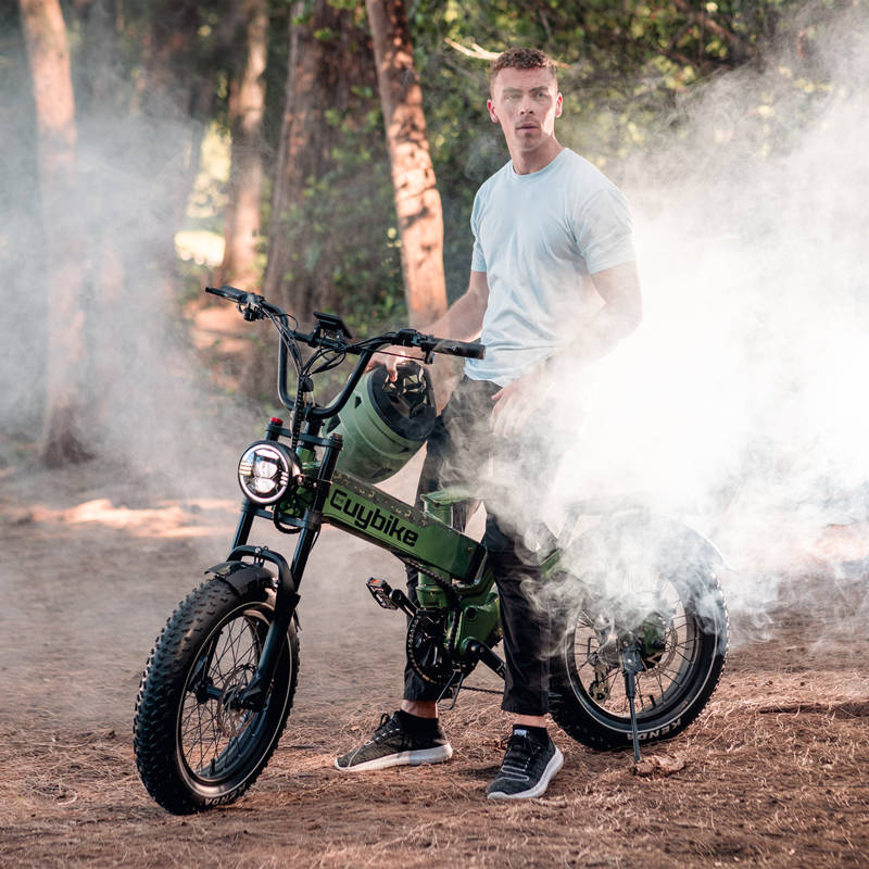 K6 Pro (K6F) Long Range Fat Tire Electric Bike